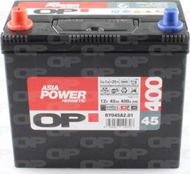 Open Parts BY045A2.01 - Startera akumulatoru baterija www.autospares.lv