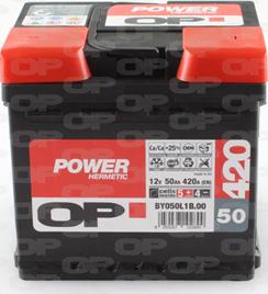 Open Parts BY050L1B.00 - Startera akumulatoru baterija www.autospares.lv