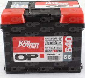 Open Parts BY066L2.30 - Startera akumulatoru baterija www.autospares.lv