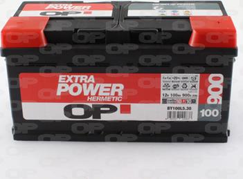 Open Parts BY100L5.30 - Startera akumulatoru baterija www.autospares.lv