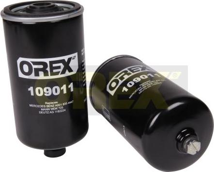 Orex 109011 - Degvielas filtrs www.autospares.lv