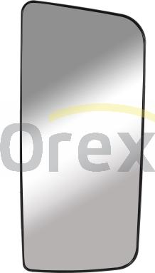 Orex 182134 - Spoguļstikls, Ārējais atpakaļskata spogulis www.autospares.lv