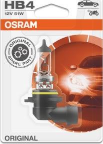 Osram 9006-01B - Kvēlspuldze, Tālās gaismas lukturis www.autospares.lv