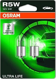 Osram 5007ULT-02B - Kvēlspuldze, Pagriezienu signāla lukturis www.autospares.lv