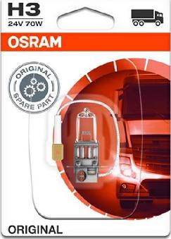 Osram 64156-01B - Kvēlspuldze, Tālās gaismas lukturis www.autospares.lv