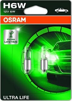 Osram 64132ULT-02B - Kvēlspuldze, Pagriezienu signāla lukturis www.autospares.lv