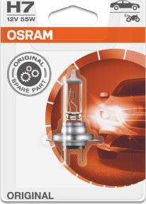 Osram 64210-01B - Kvēlspuldze, Tālās gaismas lukturis www.autospares.lv