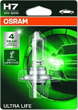 Osram 64210ULT-01B - Kvēlspuldze, Tālās gaismas lukturis www.autospares.lv