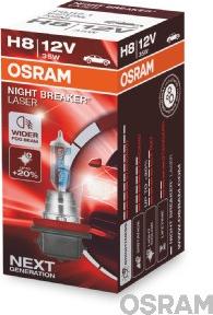 Osram 64212NL - Kvēlspuldze, Tālās gaismas lukturis www.autospares.lv
