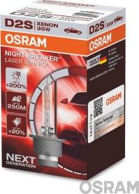Osram 66240XNL - Kvēlspuldze, Tālās gaismas lukturis www.autospares.lv