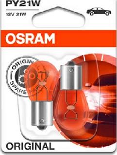 Osram 7507-02B - Kvēlspuldze, Pagriezienu signāla lukturis www.autospares.lv