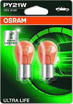 Osram 7507ULT-02B - Kvēlspuldze, Pagriezienu signāla lukturis www.autospares.lv