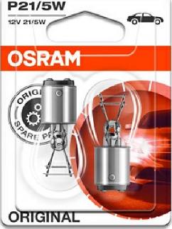 Osram 7528-02B - Kvēlspuldze, Pagriezienu signāla lukturis www.autospares.lv