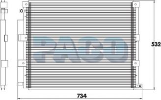 PACO MP3217 - Kondensators, Gaisa kond. sistēma www.autospares.lv