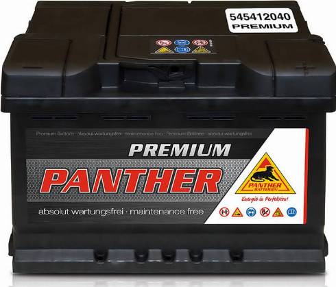 PANTHER 545412040 - Startera akumulatoru baterija www.autospares.lv
