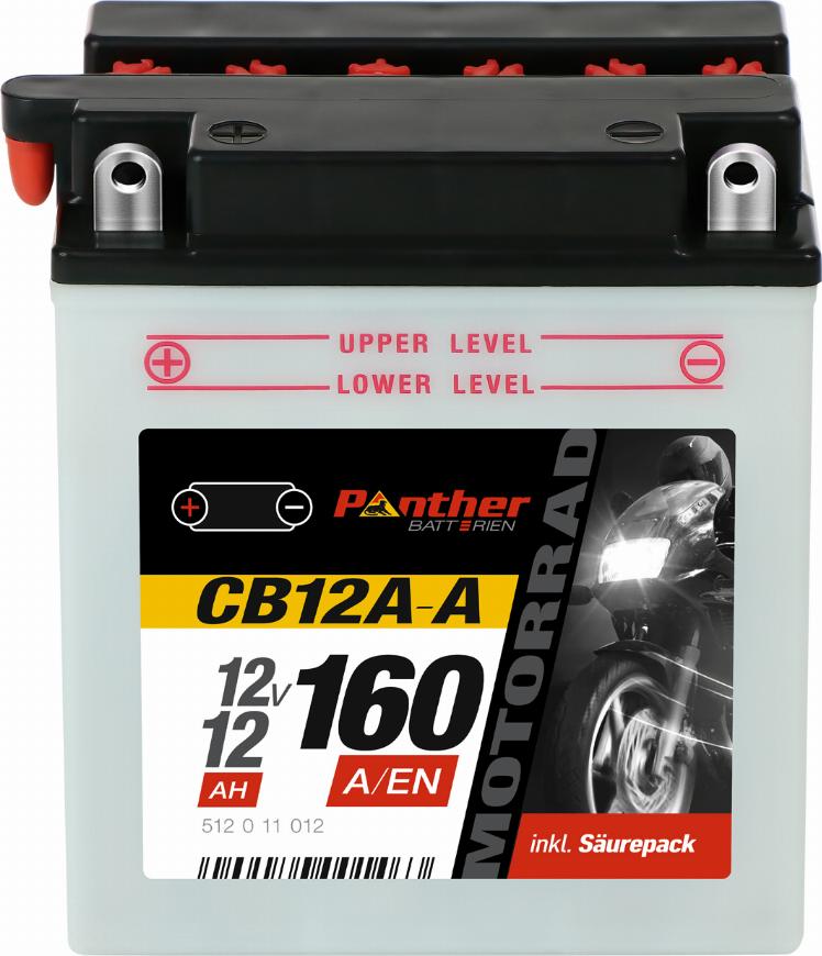 PANTHER MB.5121177 - Startera akumulatoru baterija www.autospares.lv