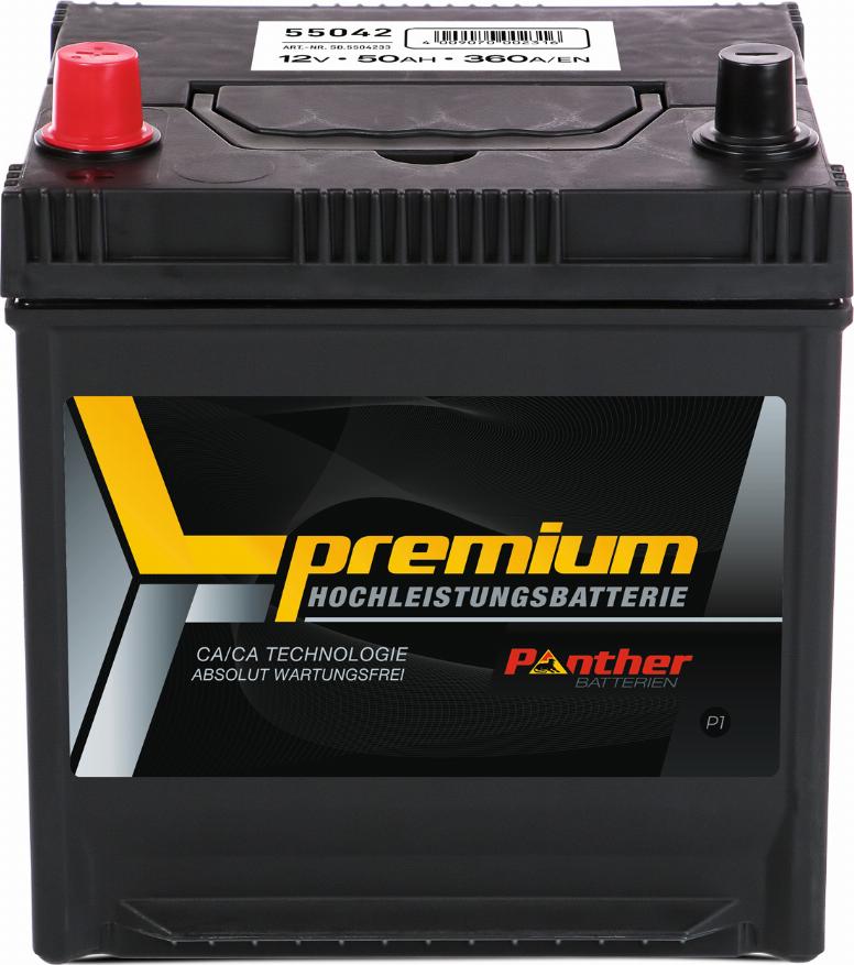 PANTHER SB.5504233 - Startera akumulatoru baterija www.autospares.lv