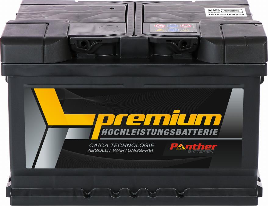 PANTHER SB.5642033n - Startera akumulatoru baterija www.autospares.lv