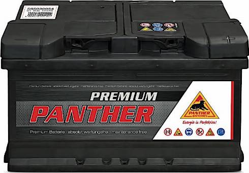 PANTHER SB.5653033 - Startera akumulatoru baterija www.autospares.lv