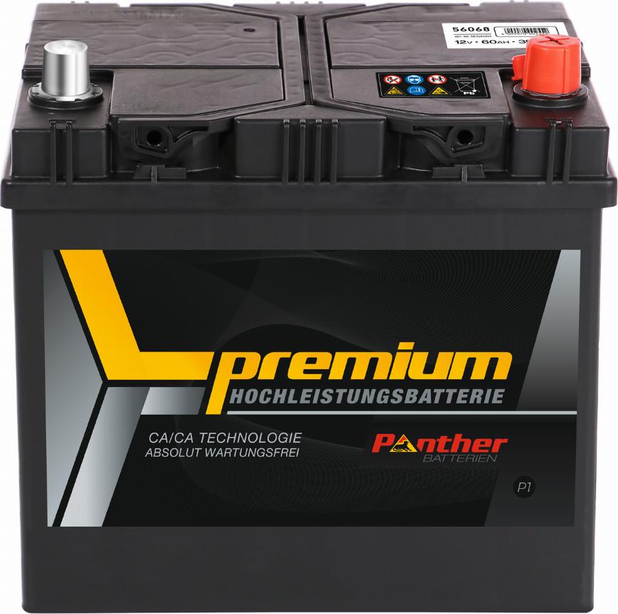 PANTHER SB.5606833 - Startera akumulatoru baterija www.autospares.lv