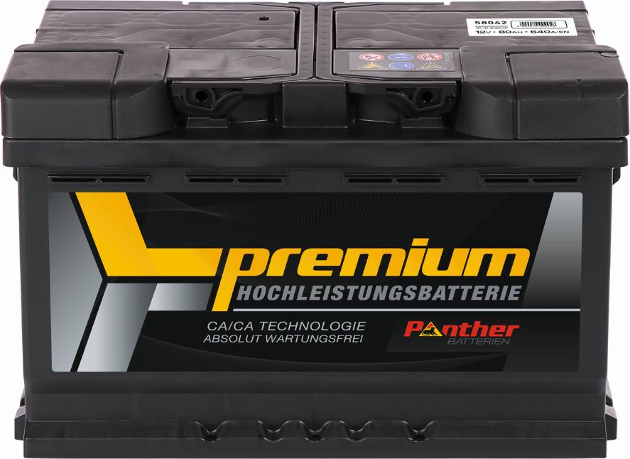 PANTHER SB.5804233 - Startera akumulatoru baterija www.autospares.lv