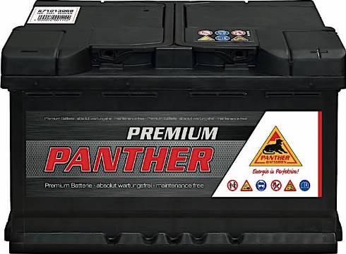 PANTHER SB.5711333 - Startera akumulatoru baterija www.autospares.lv