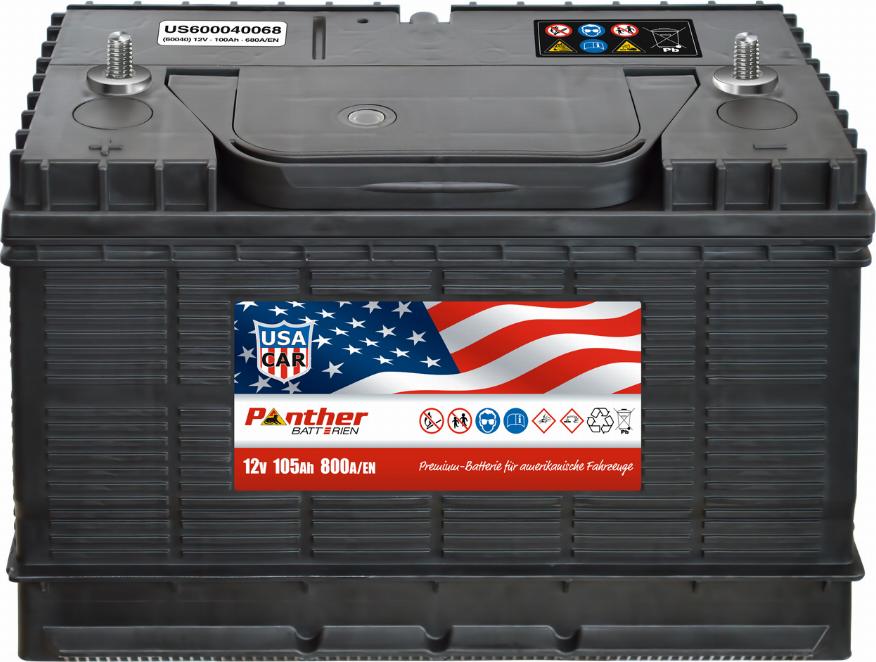 PANTHER SB.6004033 - Startera akumulatoru baterija www.autospares.lv