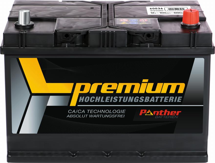 PANTHER SB.6003633 - Startera akumulatoru baterija www.autospares.lv
