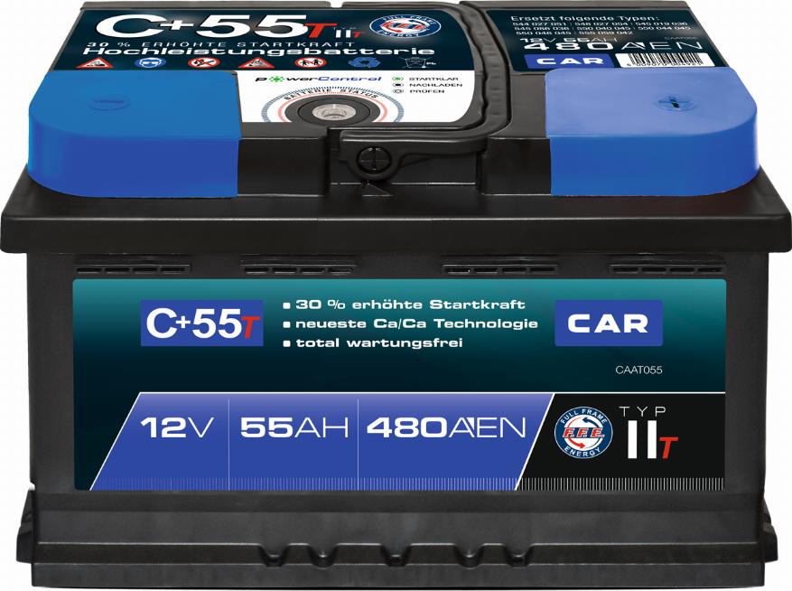 PANTHER SB.C55T - Startera akumulatoru baterija www.autospares.lv