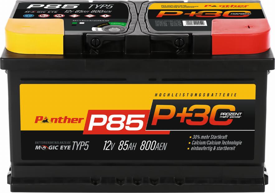 PANTHER SB.P85 - Startera akumulatoru baterija www.autospares.lv