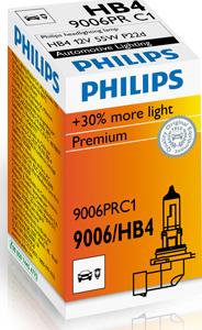 PHILIPS 9006PRC1 - Kvēlspuldze, Tālās gaismas lukturis www.autospares.lv