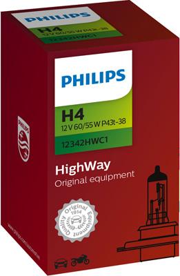 PHILIPS 12342HWC1 - Kvēlspuldze, Tālās gaismas lukturis www.autospares.lv