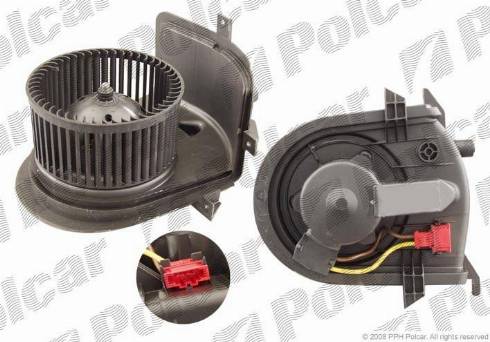 Polcar 9538NU2X - Salona ventilators www.autospares.lv