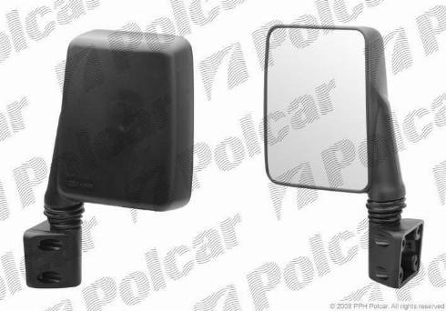 Polcar 5701521M - Ārējais atpakaļskata spogulis www.autospares.lv
