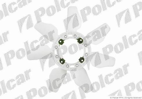 Polcar 819223F1 - Ventilatora darba rats, Motora dzesēšanas sistēma www.autospares.lv