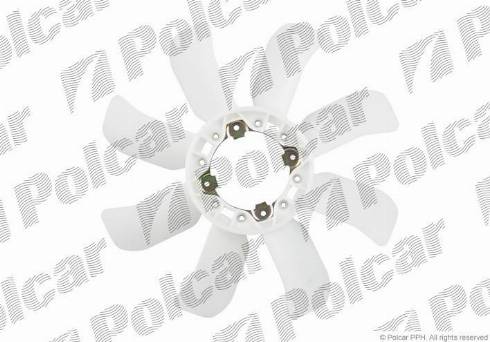 Polcar 817623F1 - Ventilatora darba rats, Motora dzesēšanas sistēma www.autospares.lv