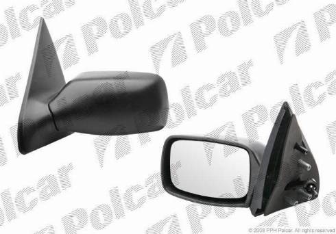 Polcar 3209512M - Ārējais atpakaļskata spogulis www.autospares.lv