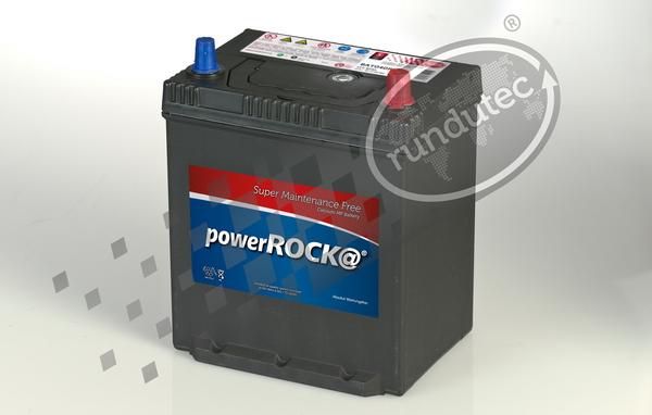 PowerROCK BAT040RDJBL - Startera akumulatoru baterija www.autospares.lv