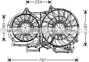 Prasco AI7505 - Ventilators, Motora dzesēšanas sistēma www.autospares.lv