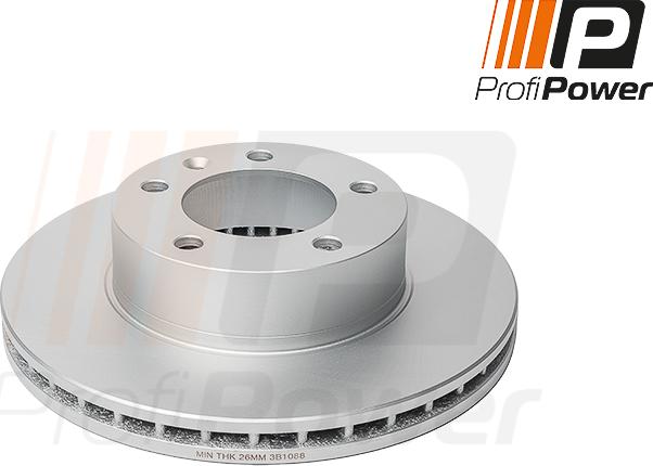 ProfiPower 3B1088 - Bremžu diski www.autospares.lv