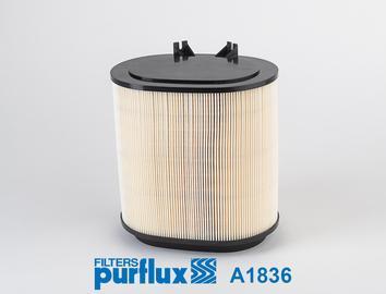 Purflux A1836 - Gaisa filtrs www.autospares.lv