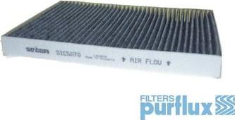 Purflux AHC535 - Filtrs, Salona telpas gaiss www.autospares.lv