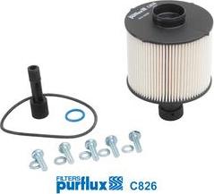 Purflux C826 - Degvielas filtrs www.autospares.lv