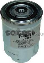 Purflux CS438 - Degvielas filtrs www.autospares.lv