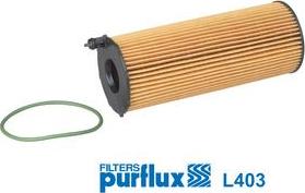 Purflux L403 - Eļļas filtrs www.autospares.lv