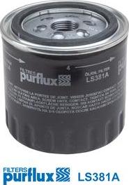 Purflux LS381A - Eļļas filtrs www.autospares.lv