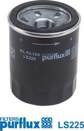 Purflux LS225 - Eļļas filtrs www.autospares.lv