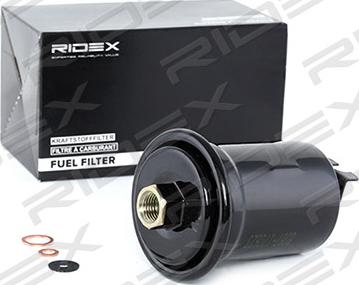 RIDEX 9F0099 - Degvielas filtrs www.autospares.lv