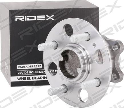 RIDEX 654W0246 - Riteņa rumbas gultņa komplekts www.autospares.lv