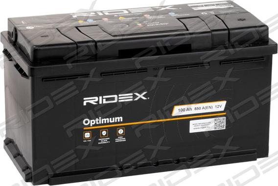 RIDEX 1S0018 - Startera akumulatoru baterija www.autospares.lv